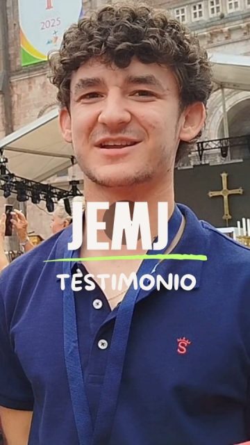 Una experiencia real de la JEMJ.
Así vivió él el verano pasado.
¿qué esperas vivir este año? 👀