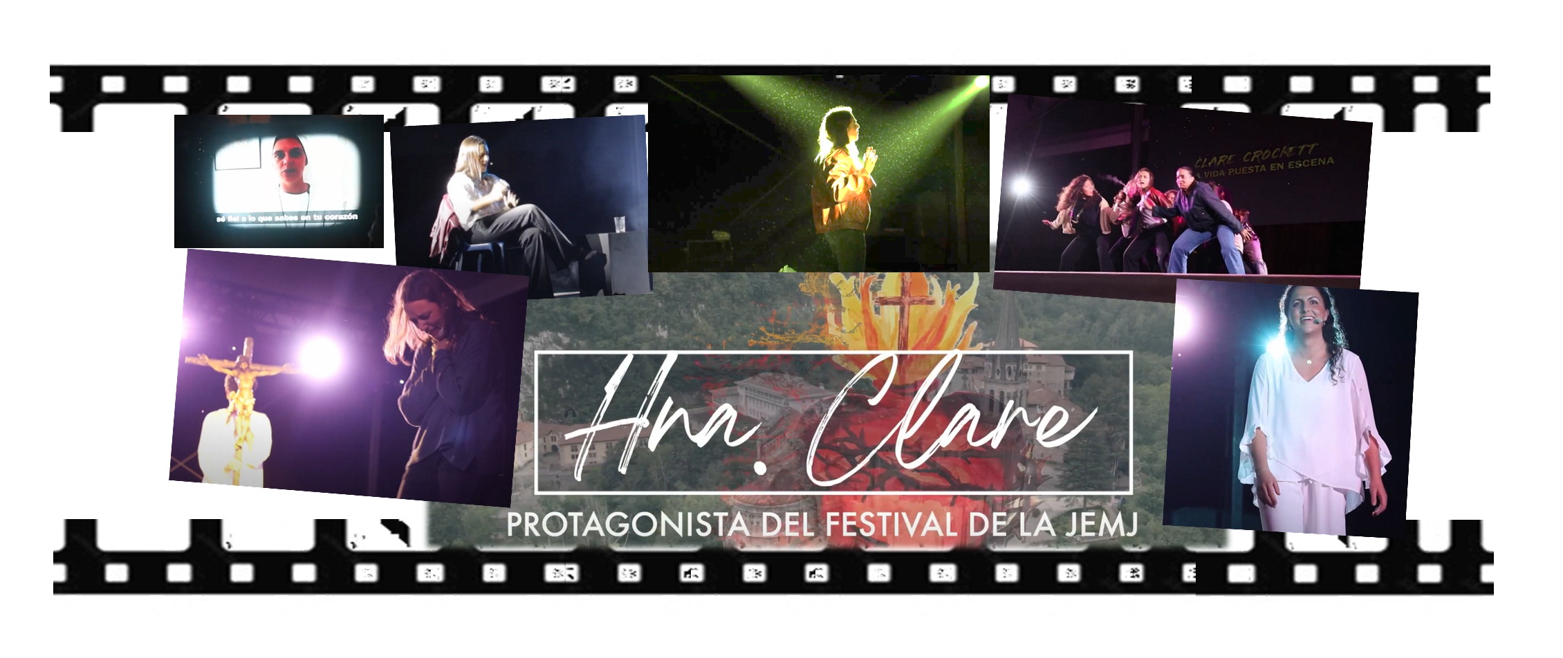 La Hna. Clare: protagonista del Festival de la JEMJ